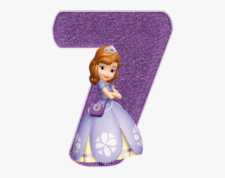 Clip Art Png Para Imprimir Ou - Princess Sofia Glitter Letters, Transparent Clipart