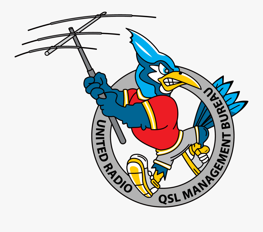 Our Qsl Cards Will Be Managed By The United Radio Qsl - Cartoon, Transparent Clipart