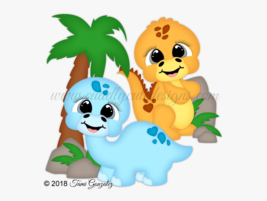 Dinosaur Cuties - Boys - Cartoon, Transparent Clipart