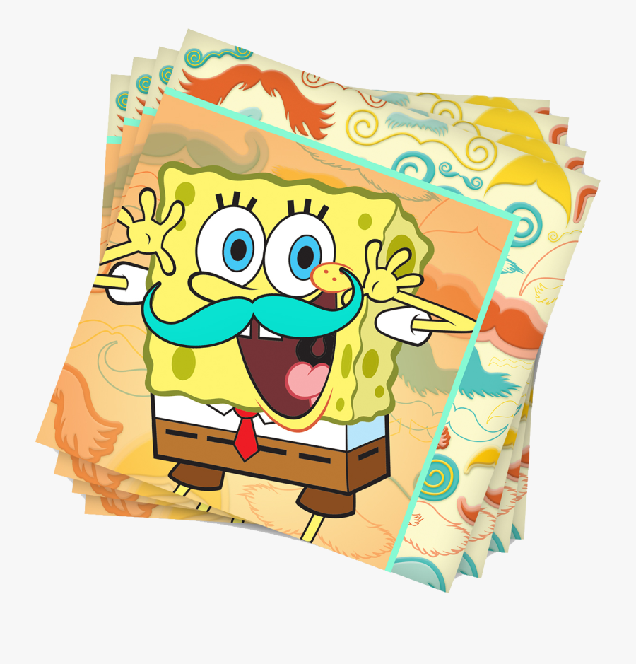 Mustache Party Product Mock-ups, Transparent Clipart