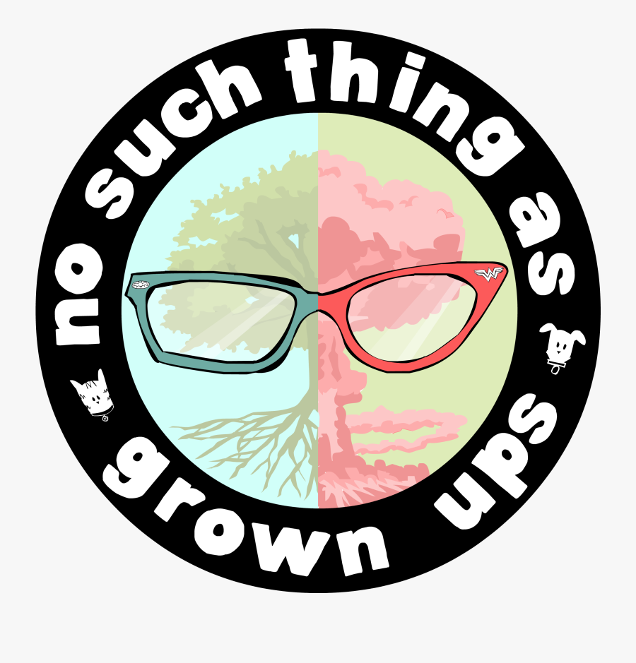 No Such Thing As Grown Ups By Curtis Carey & Tara Audibert - Circle, Transparent Clipart