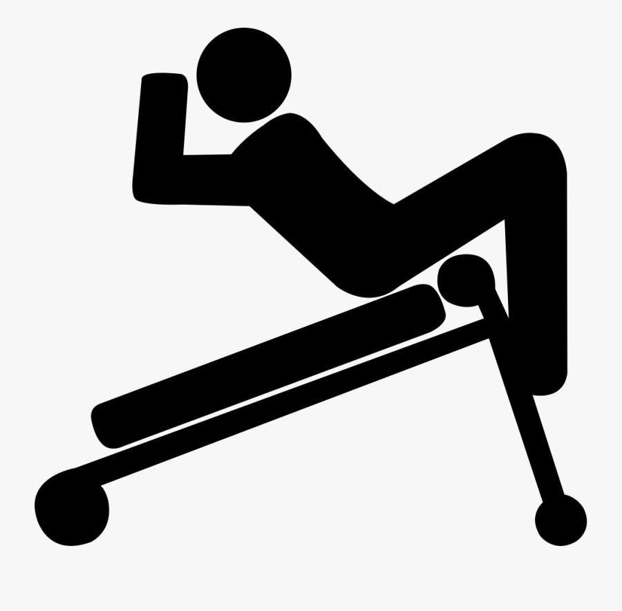Sit Ups - Sit Ups Symbol, Transparent Clipart