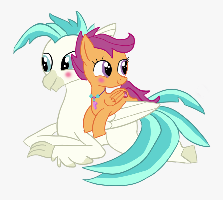 Mlp Terramar X Scootaloo, Transparent Clipart