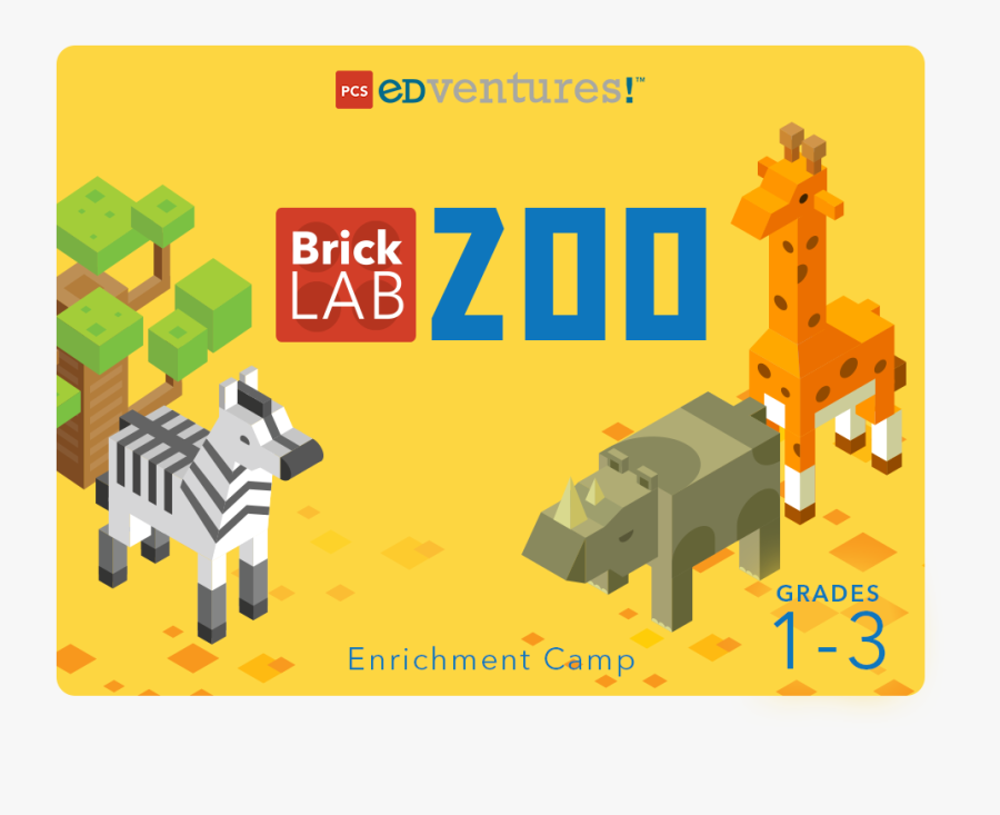 Bricklab Zoo-pcs Edventures - Portable Network Graphics, Transparent Clipart