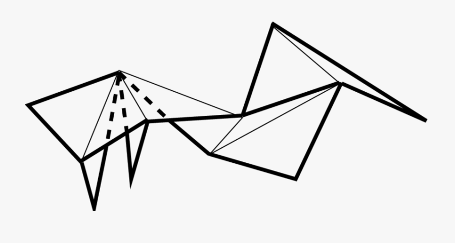 A Magnetic Circuit Is Obtained By Joining Together - Triangle, Transparent Clipart