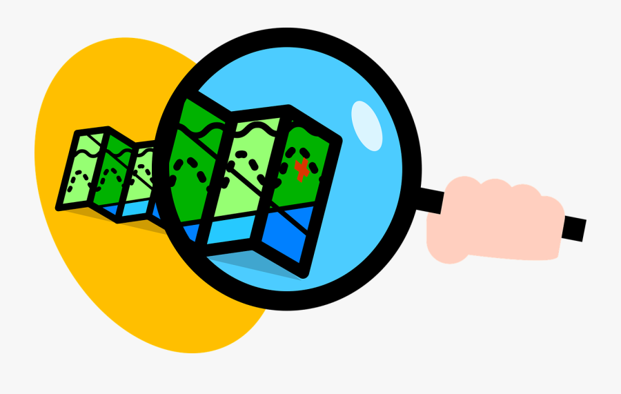 Map, Find, Search, Destination, Journey - Search Map Png, Transparent Clipart