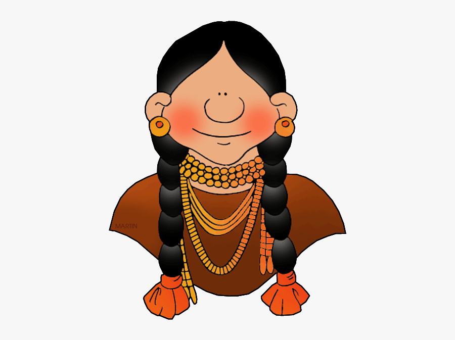 Pacific Northwest Woman - Pacific Northwest Native People, Transparent Clipart