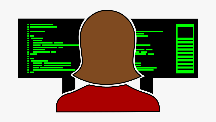 My Journey To A Cyber Security Career - Clip Art Computer Programmer, Transparent Clipart
