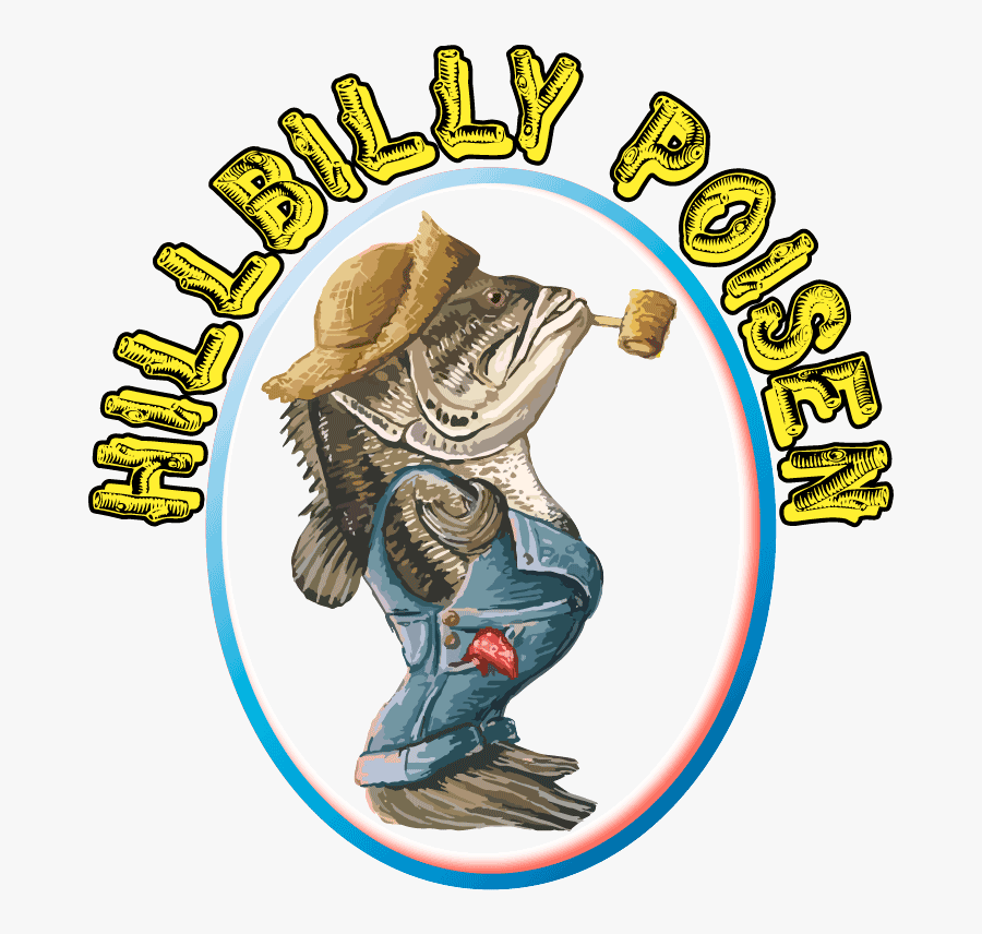 Hillbilly Poisen - Hillbilly Fishing Cartoon, Transparent Clipart