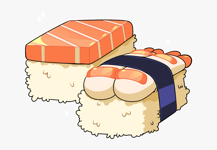 Sushi, Transparent Clipart