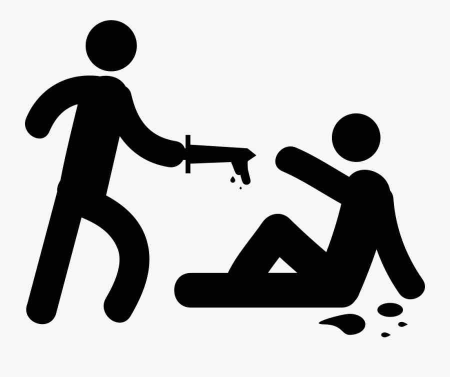 Stabbing Computer Icons Knife Murder - Stabbing Png, Transparent Clipart