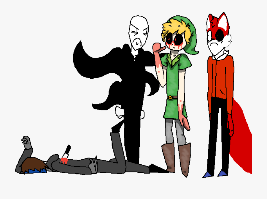 Murder Collab Clipart , Png Download - Creepypasta Drawings, Transparent Clipart