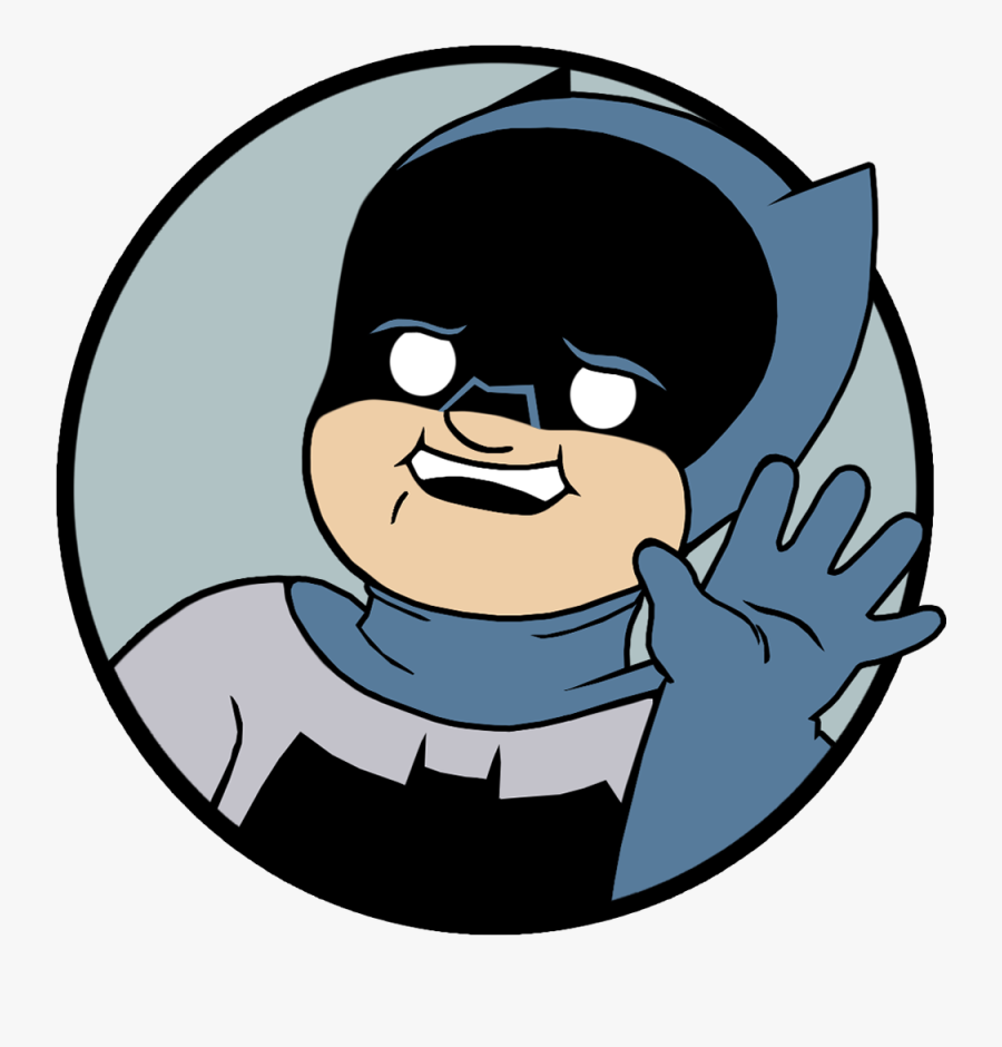 Black Hair Clipart Superman - Jl8 Batman Smile, Transparent Clipart