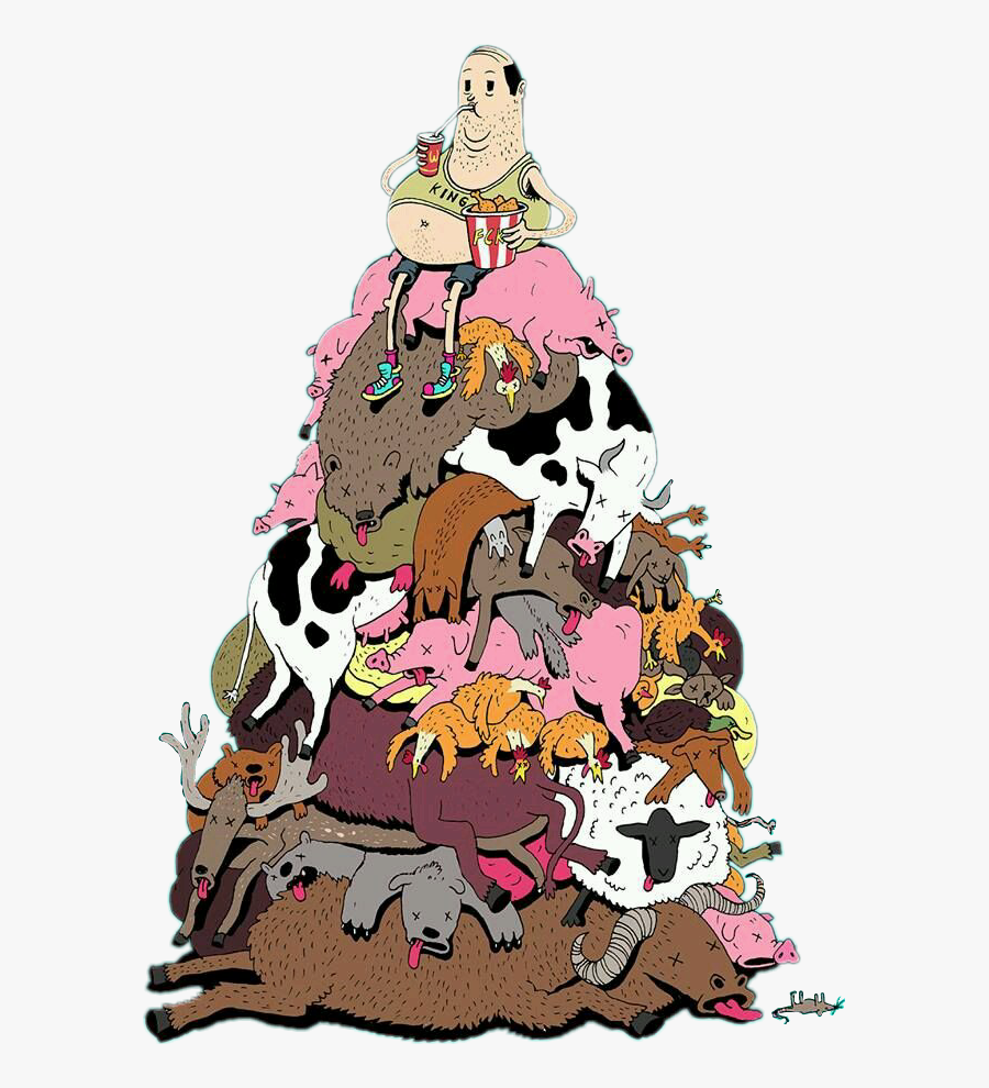 #animals #dead #killer #kill #murder #food #govegan - Today World Illustrations, Transparent Clipart