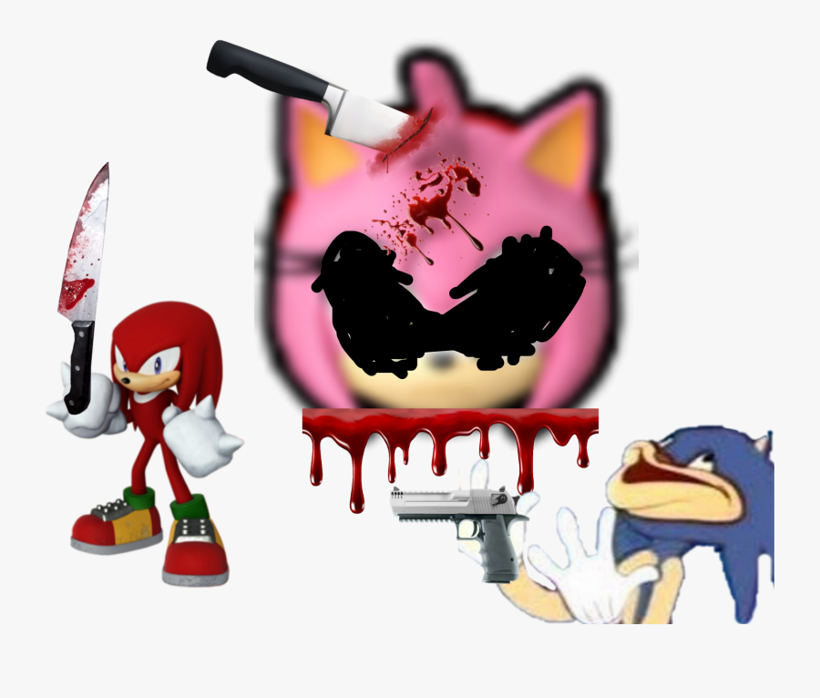 #murder Mystery - Knuckles The Echidna, Transparent Clipart