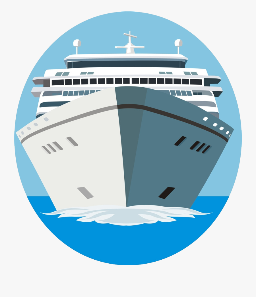 Cruise Ship Clipart Cargo Ship Cruise Ship Front View , Free