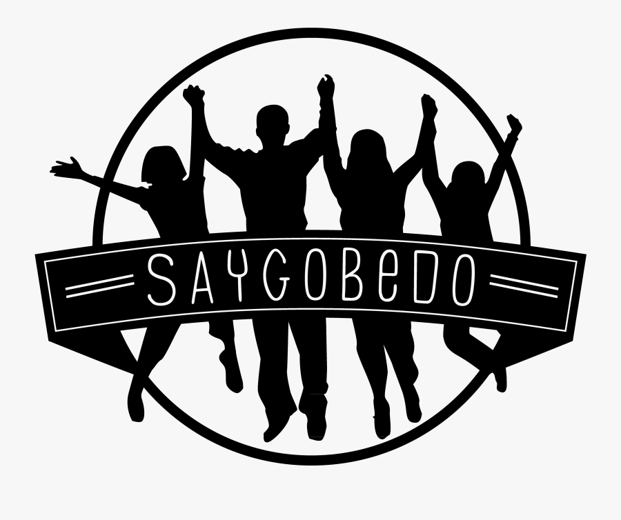 Young People Silhouette Png , Transparent Cartoons - People Celebrating Clipart, Transparent Clipart