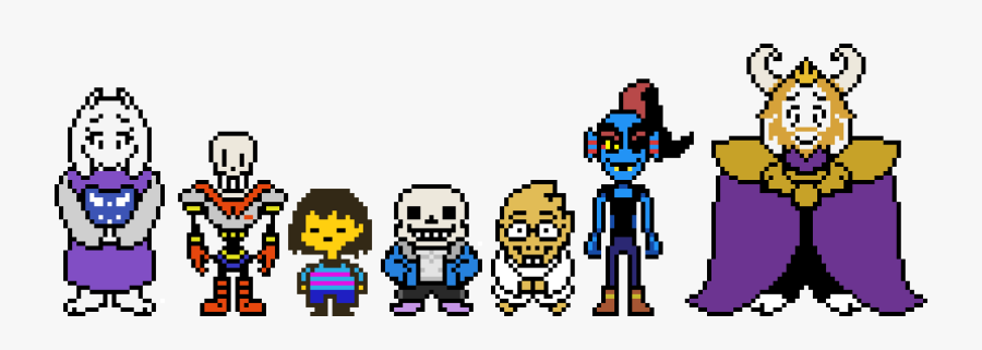 Undertale Sans And Papyrus Sprite, Transparent Clipart