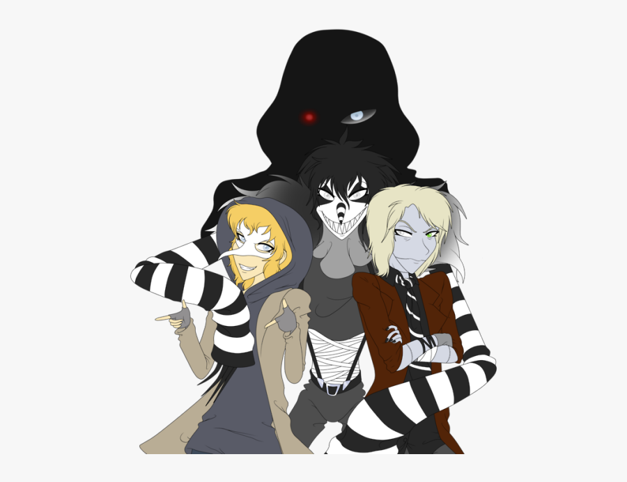 Creepypasta Boys, Transparent Clipart