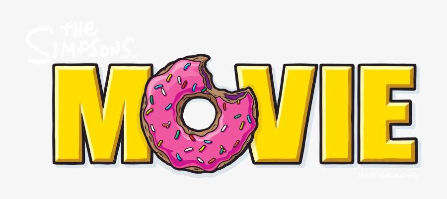 Simpson The Movie Png, Transparent Clipart