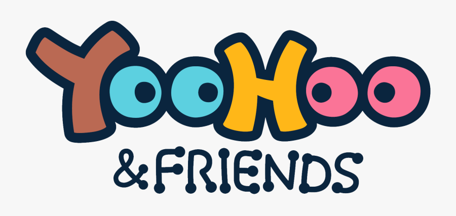 Yoohoo And Friends Logo, Transparent Clipart
