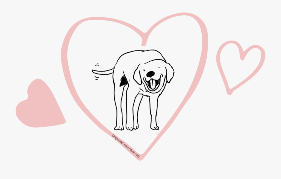 New 2019 Smiley Dog Charity Hearts - Heart, Transparent Clipart