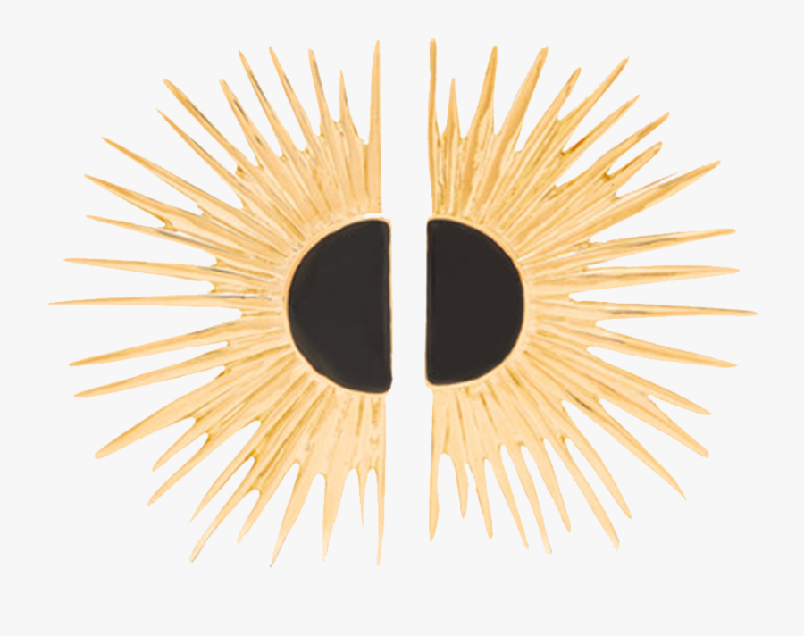 Duchesse Clip-on Earrings - Circle, Transparent Clipart