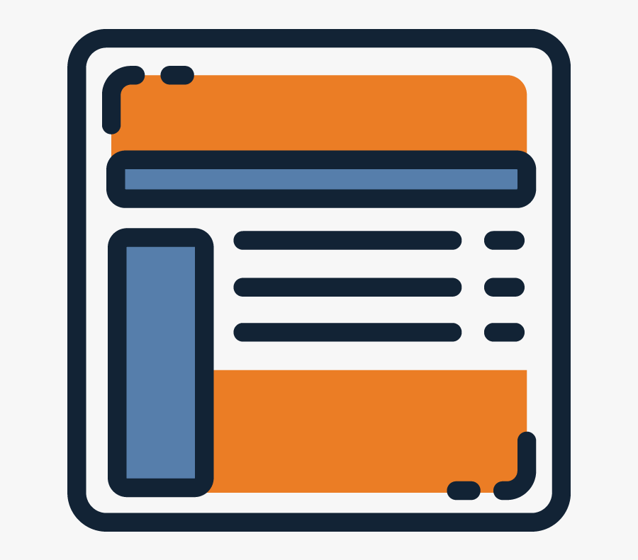 Landing-pages, Transparent Clipart