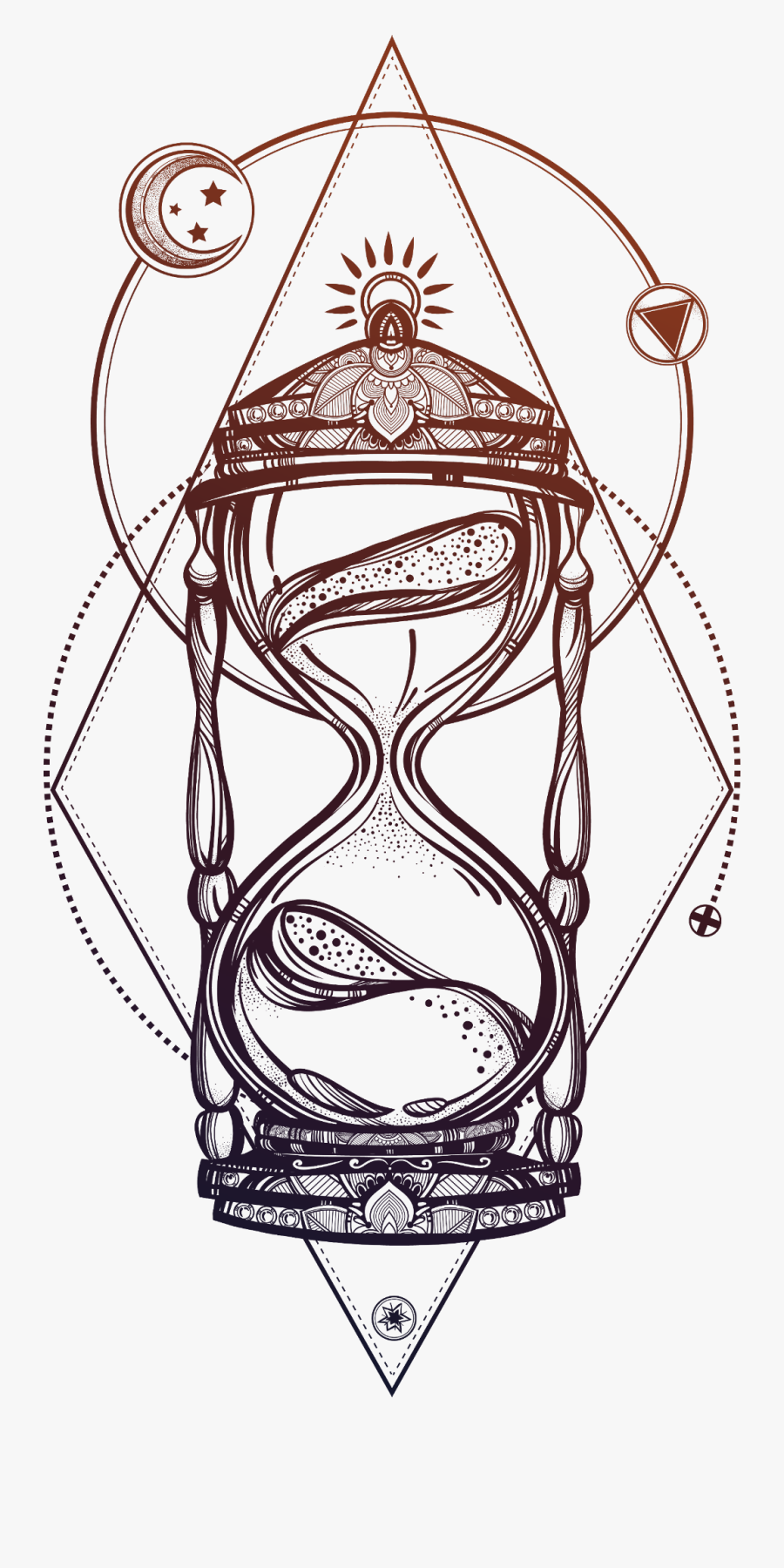 #hourglass - Reloj De Arena Dibujo, Transparent Clipart