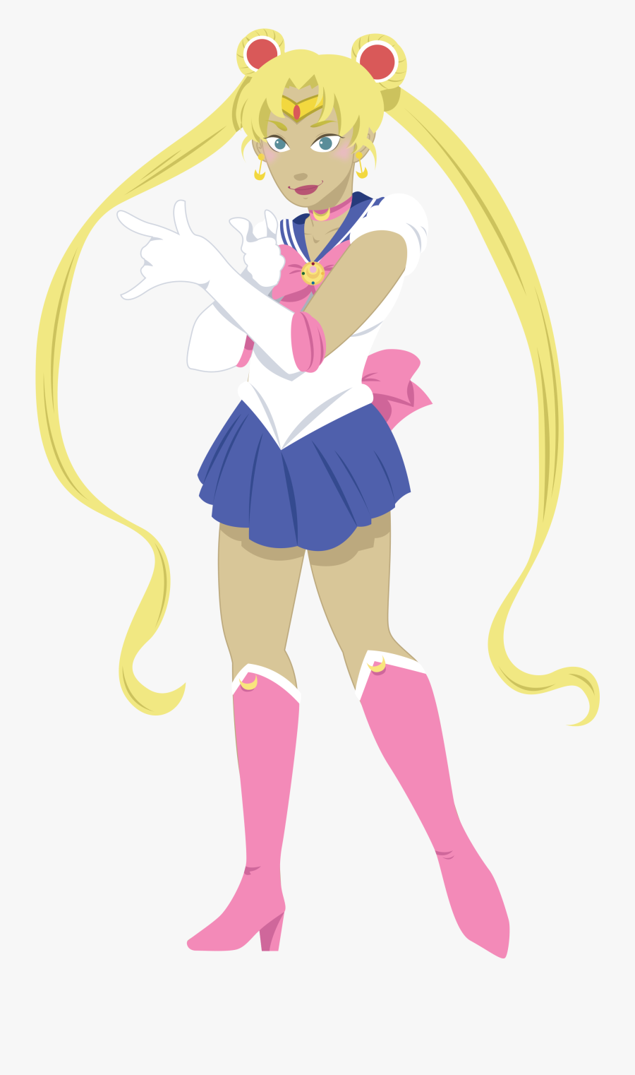 Serena2 - Cartoon, Transparent Clipart