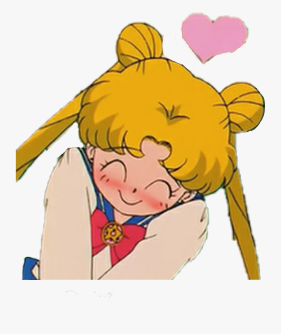Transparent Sailor Moon Crystal Png - Aesthetic Sailor Moon In Love, Transparent Clipart