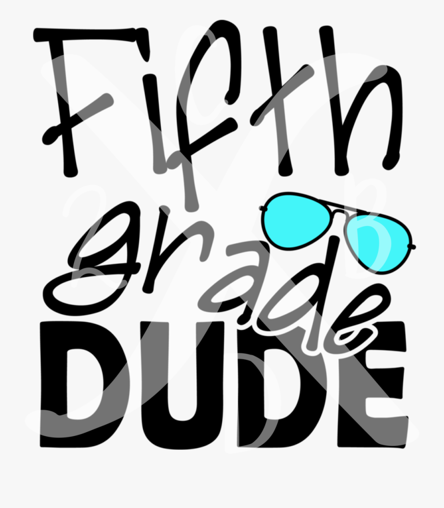 5th Grade Due, Transparent Clipart