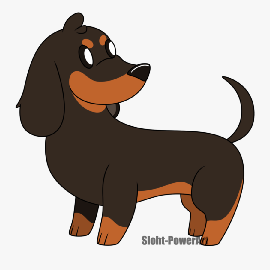 Collection Of Free Dachshund Drawing Cute Download - Cute Dachshund Drawing, Transparent Clipart