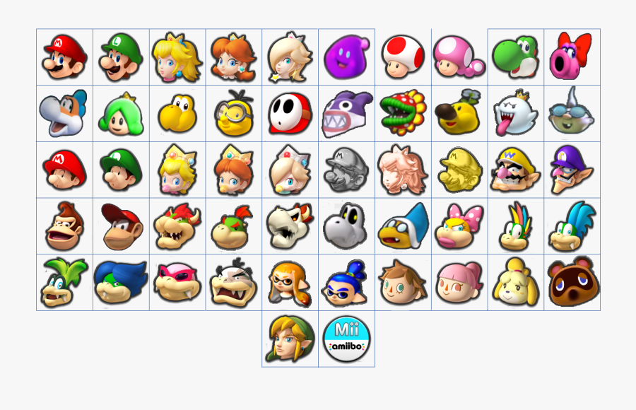 Mario Kart 9 Character Roster Free Transparent Clipart ClipartKey Mario Kart 9 Character Roster Free Transparent Clipart ClipartKey