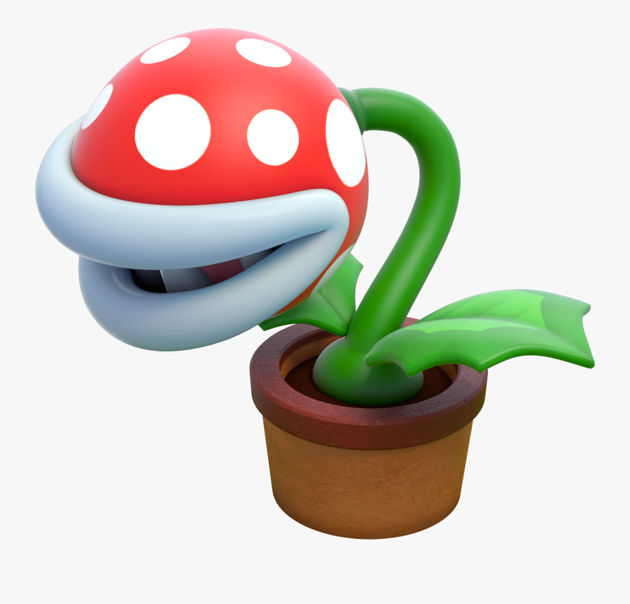 Super Mario Bros, Super Mario 3d World, Mario Kart - Piranha Plant Png, Transparent Clipart