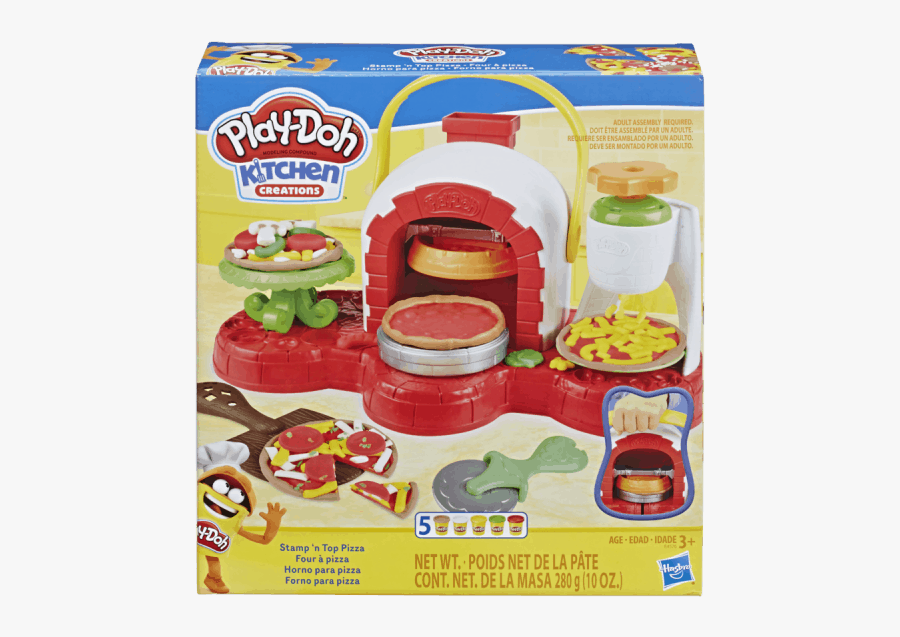 Play-doh Stamp "n Top Pizza - Play Doh Pizza, Transparent Clipart