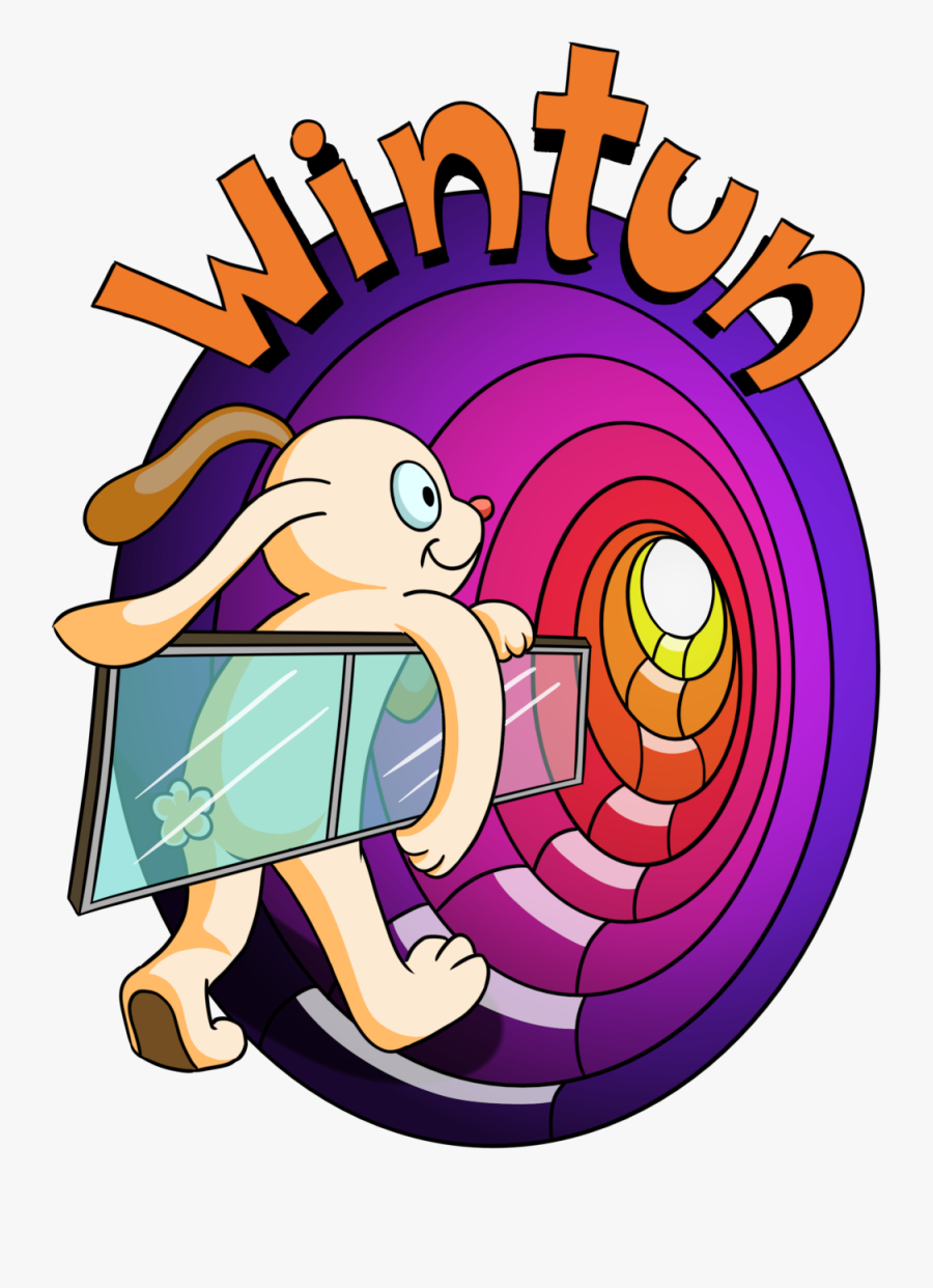 A Small, Cute, Furry Rabbit Brings A Window Into A, Transparent Clipart