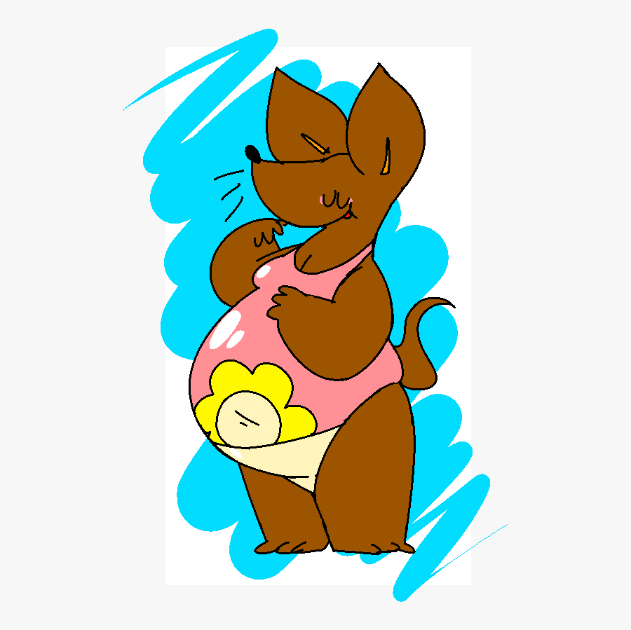 Sniff Swimsuit - Cartoon, Transparent Clipart