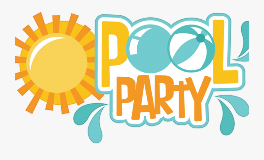 Clip Art Dpm Dk Family Pool - Save The Date Pool Party, Transparent Clipart