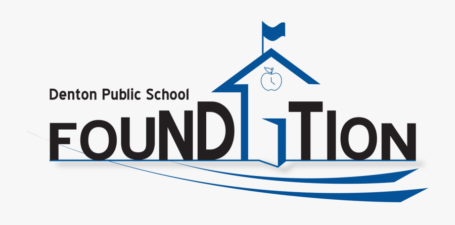 Education Clipart Public Education - Denton Public School Foundation Logo, Transparent Clipart