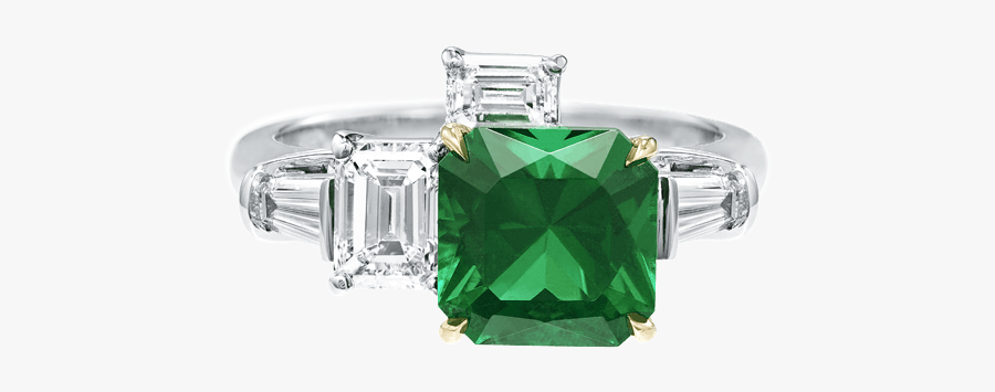 Gemstone Rings Fine Harry - Harry Winston Emerald Ring Price, Transparent Clipart
