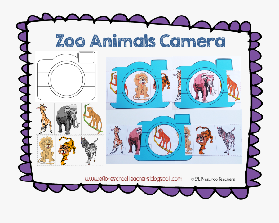Transparent Group Of Zoo Animals Clipart, Transparent Clipart