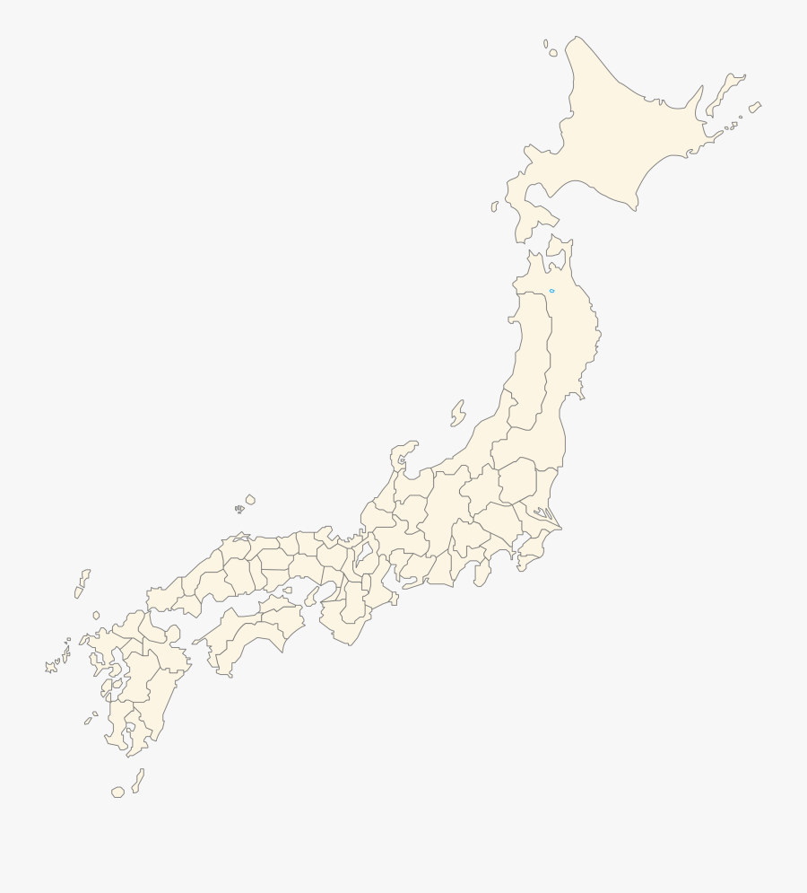 Japan Map Clip Arts - Japan Borders, Transparent Clipart