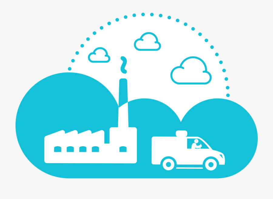 Foodcloud Hubs Works With Food Businesses - Foodcloud Hubs, Transparent Clipart