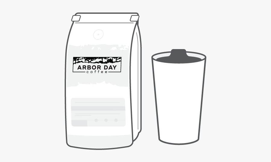 Clip Art Coffee Bean Sign, Transparent Clipart