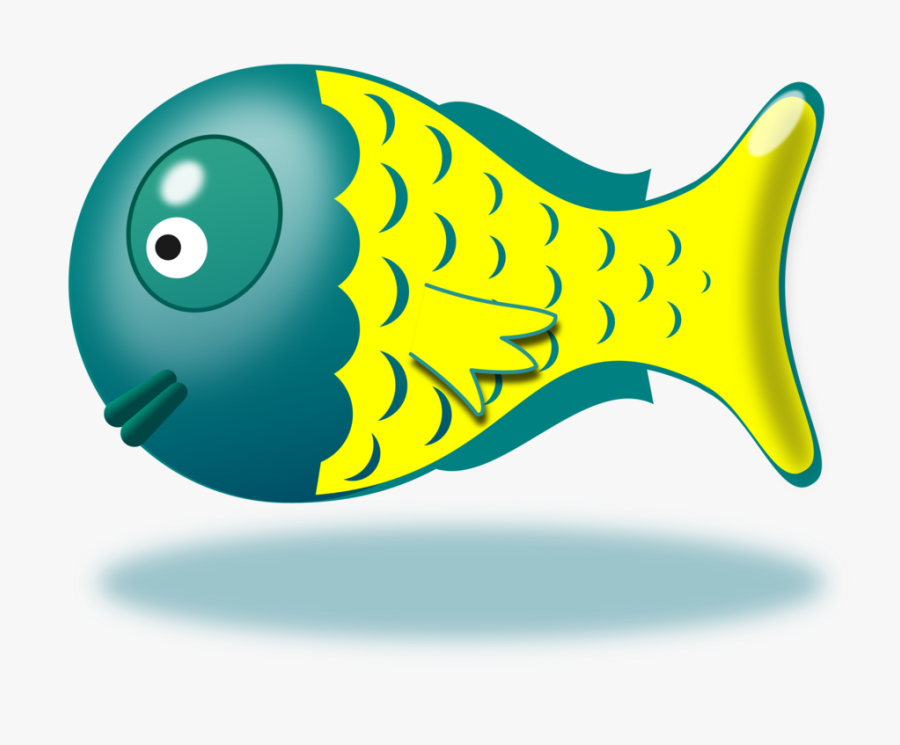 Marine Biology,fish,yellow - Transparent Background Animated Fish, Transparent Clipart