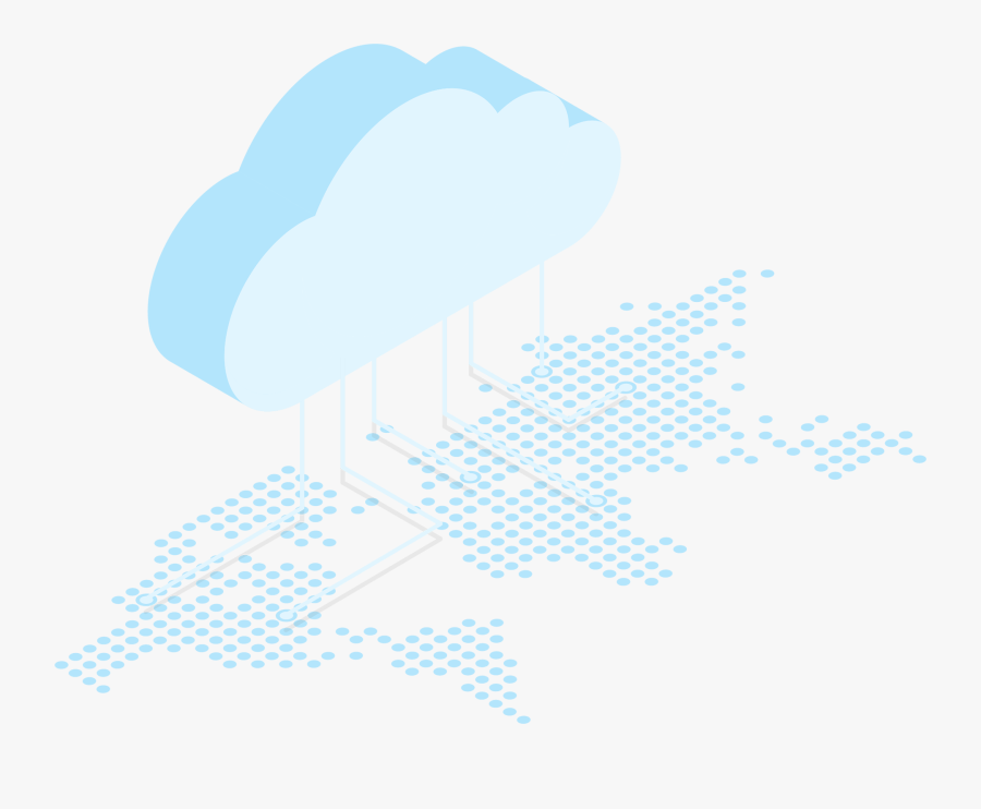 All Your Footage Saved To The Cloud - Cloud Computing, Transparent Clipart