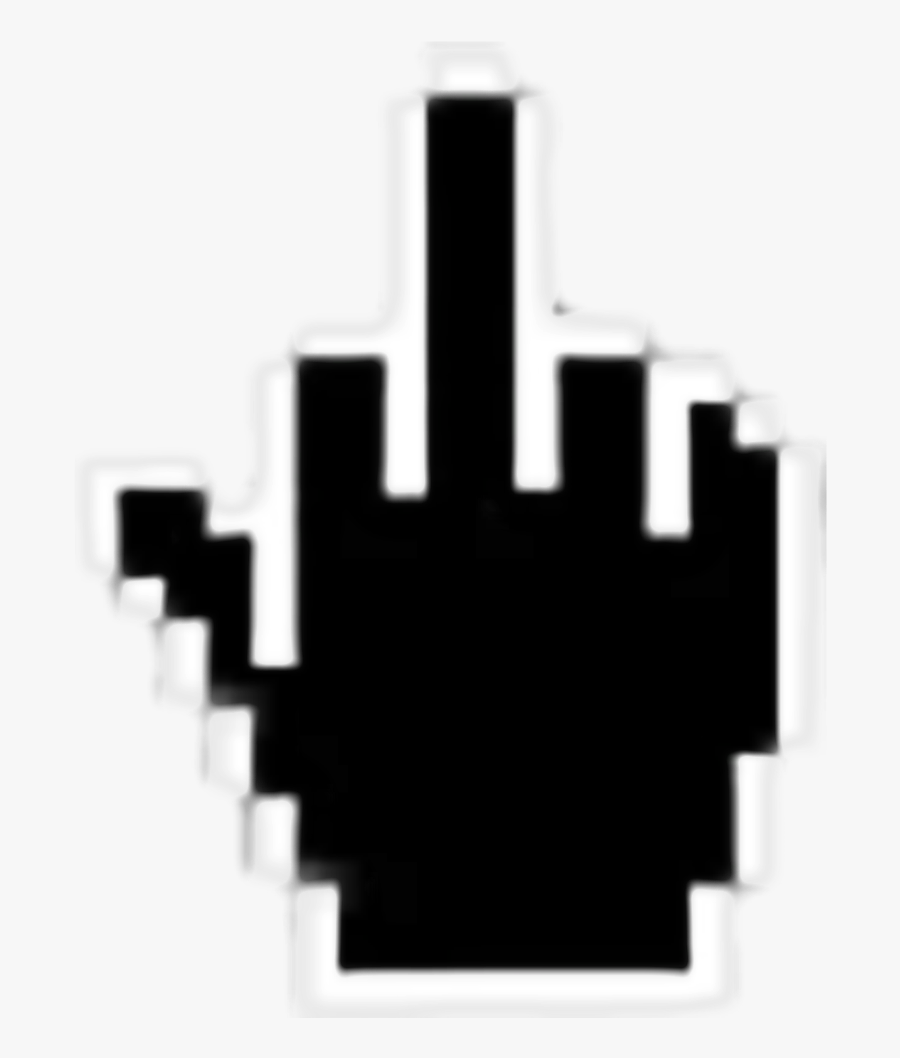 #middlefinger #emoji #supreme #mood #3d #emotion #ig - Hand Cursor, Transparent Clipart