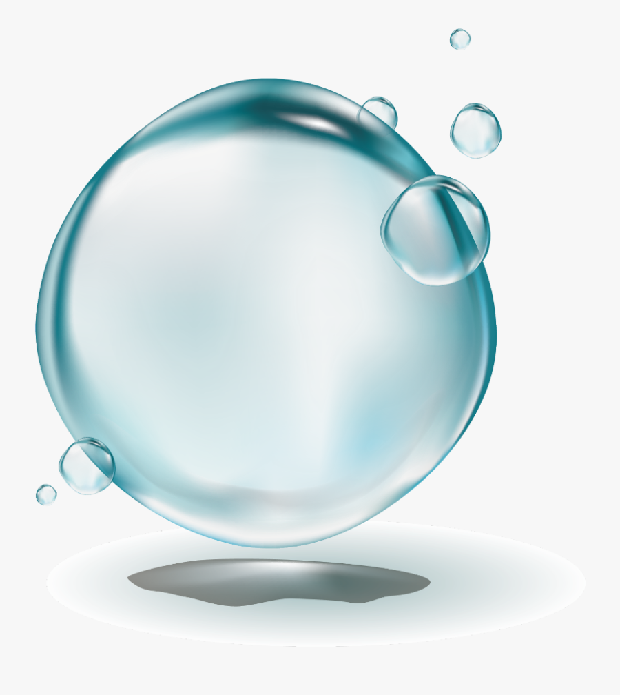 #mq #blue #water #bubble #bubbles - Water Icon Png Transparent, Transparent Clipart