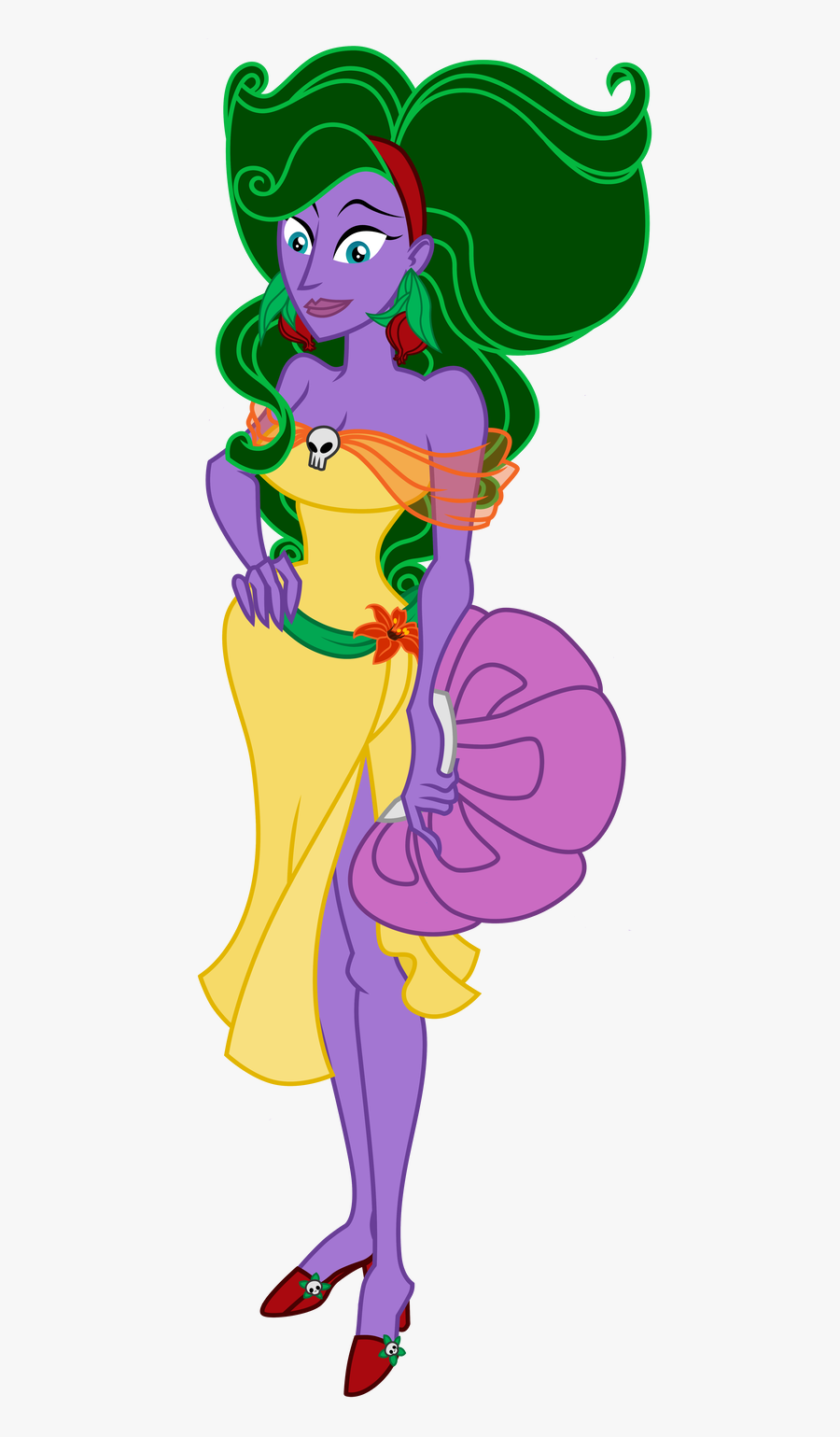 Persephone - Cartoon, Transparent Clipart